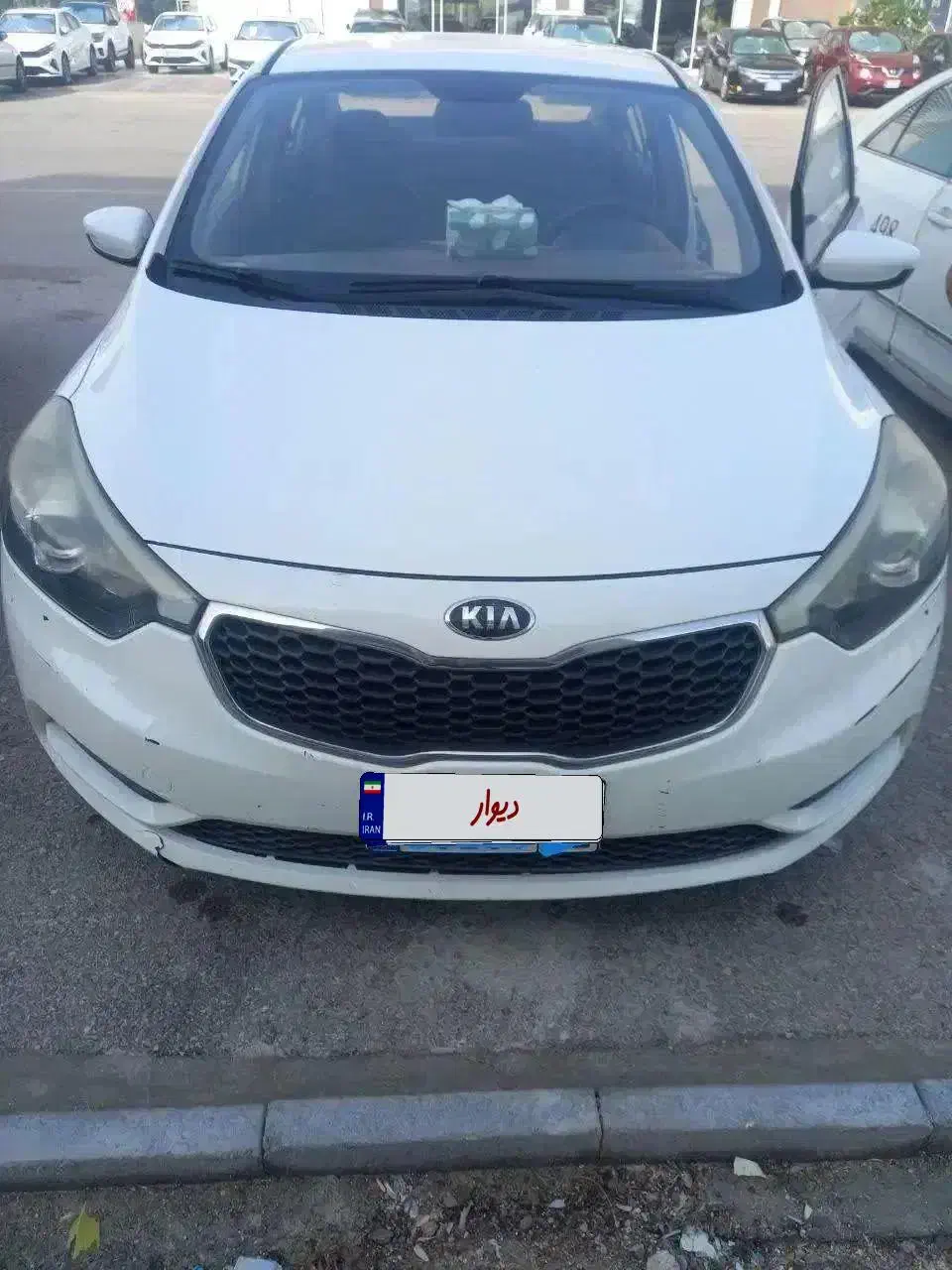 کیا سراتو GLX سفید 2016|خودرو سواری و وانت|کیش, |دیوار