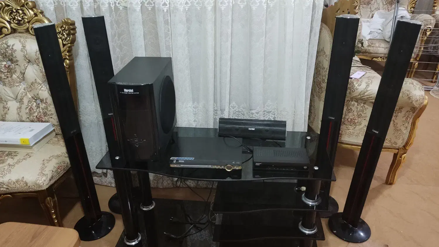 صوتی تصویری|سیستم صوتی خانگی|خرمدره, |دیوار