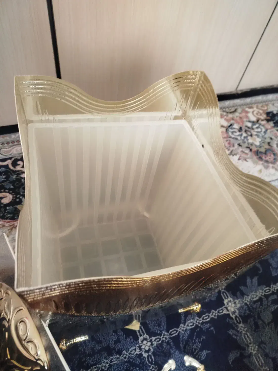 ست سطل و جای دستمال انتیک|صنایع دستی و سایر لوازم تزئینی|پرند, فاز ۶|دیوار