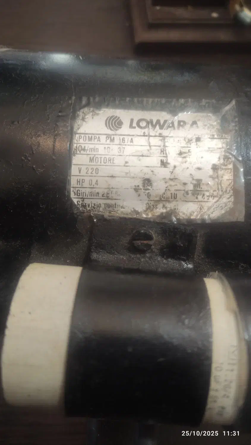 پمپ آب پرقدرت لورا ایتالیا فابریک|مصالح و تجهیزات ساختمان|همدان, |دیوار