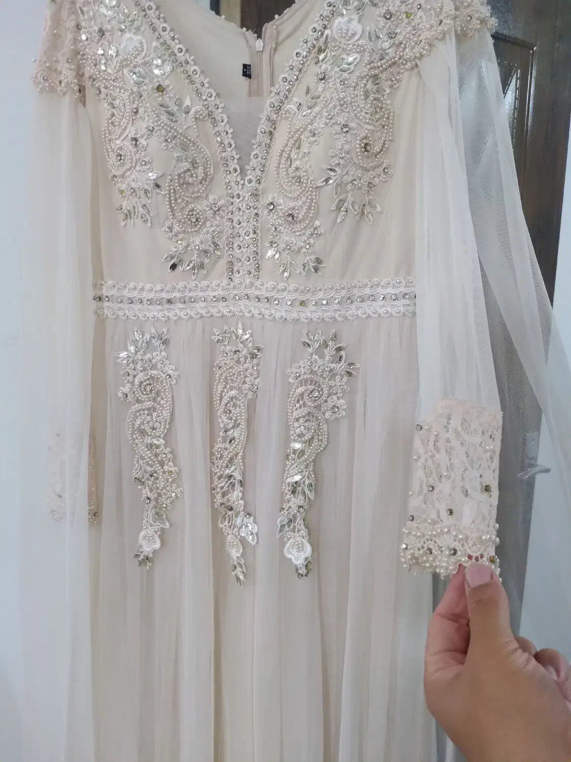 لباس مجلسی سنگ دوزی شده نو|لباس|همدان, |دیوار