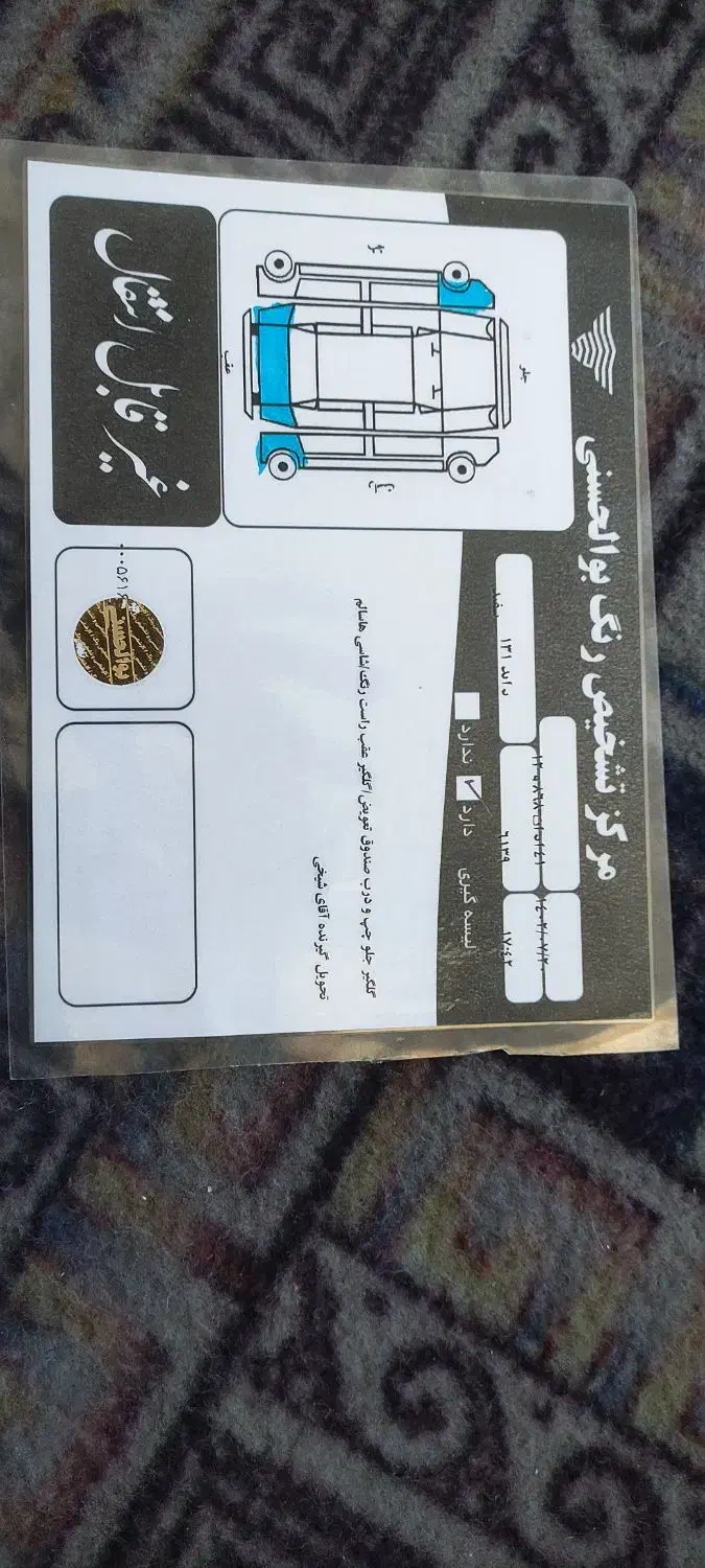 پراید مدل ۸۸شاسی سالم بدون حتی موی ترک|خودرو سواری و وانت|دورود, |دیوار