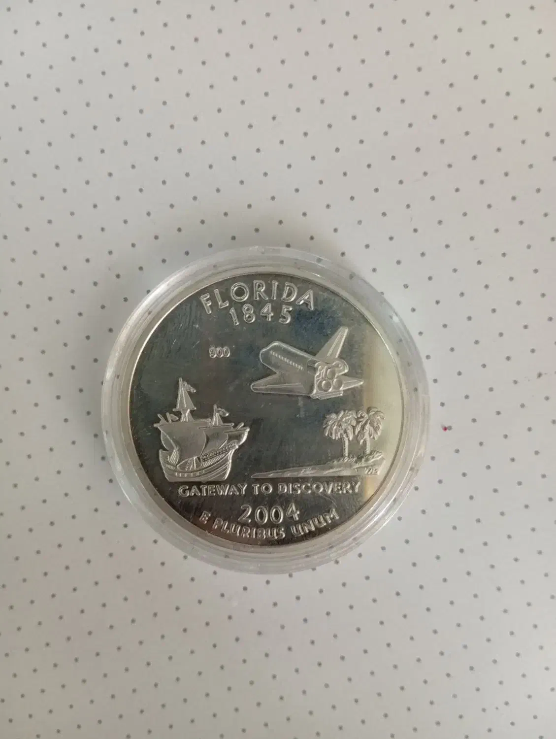 سکه نقره آمریکایی سال 2004 ۳۰ گرمی|کلکسیون سکه، تمبر، اسکناس|تهران, افسریه شمالی|دیوار