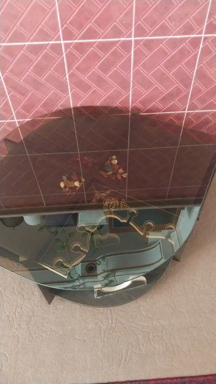 جلو مبلی درحد نو و۳ عدد میزعسلی درحد نو برای فروش|مبلمان خانگی و میز عسلی|تاکستان, |دیوار