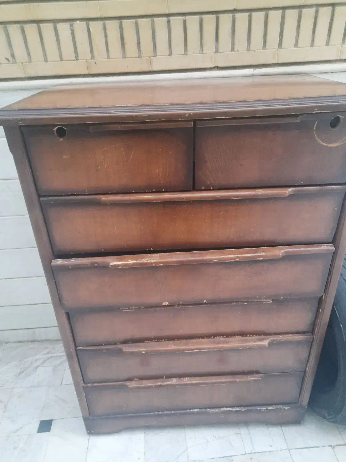 دراور 7 کشو|جاکفشی، کمد، دراور|قم, انسجام|دیوار