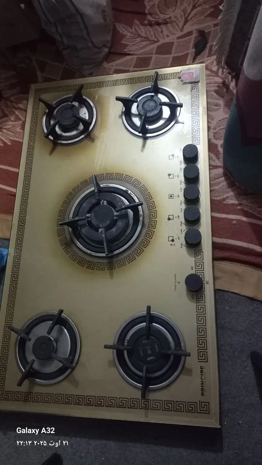 گاز صفحه‌ای|اجاق گاز و لوازم برقی پخت‌وپز|صدرا-فارس, فاز ۱|دیوار