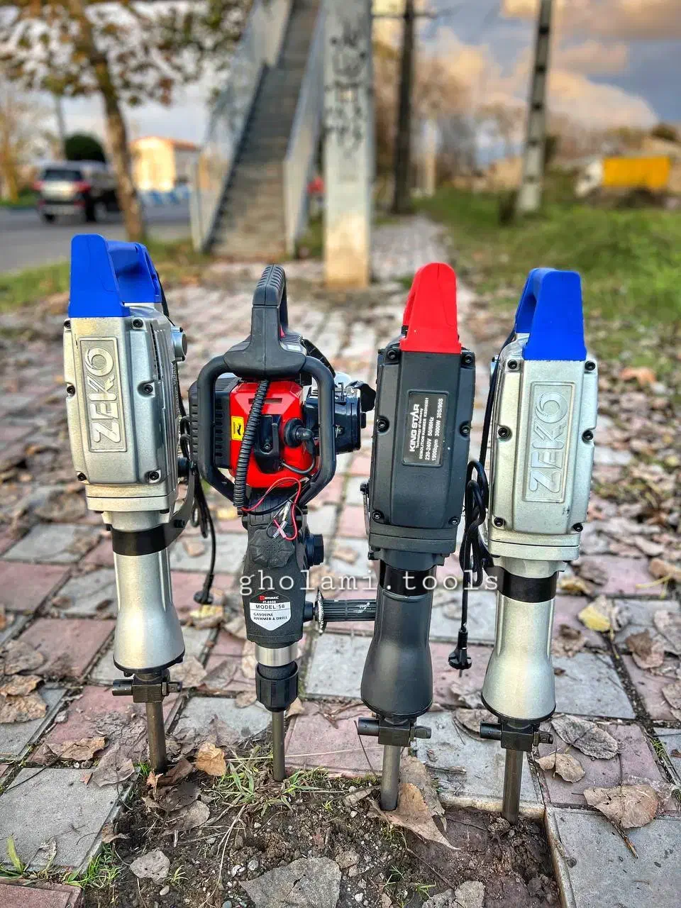 چکش بنزینی تخریب سایلنت چمن زن برق موتور دریل|ابزارآلات|تهران, حسنآباد|دیوار