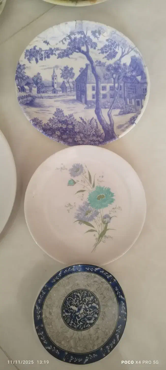 بشقاب دیواری ملامین قدیمی نوستالژی ،دیوارکوب عتیقه|ظروف سرو و پذیرایی|مشهد, ایثارگران|دیوار