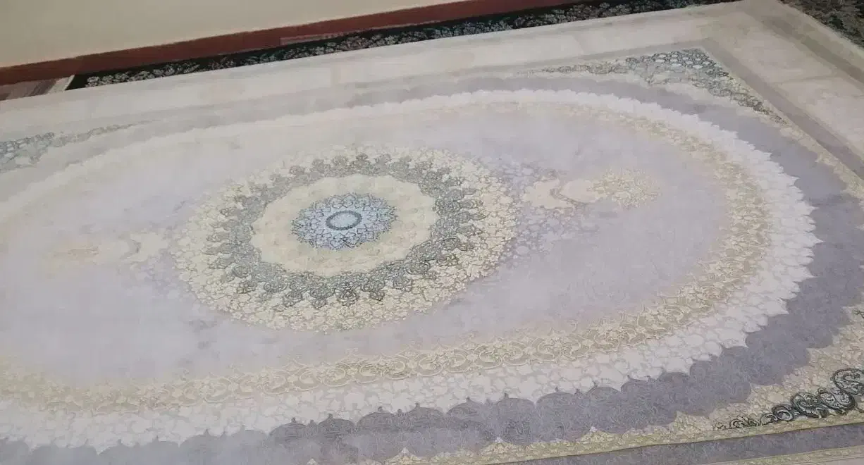 قالی 12متری گل برجسته|فرش|مسجد سلیمان, |دیوار