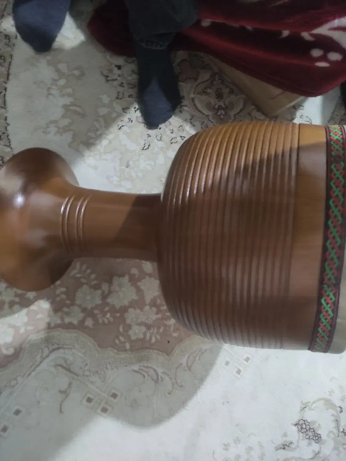 تنبک حلمی قدیمی|سازهای سنتی|خرم‌آباد, |دیوار