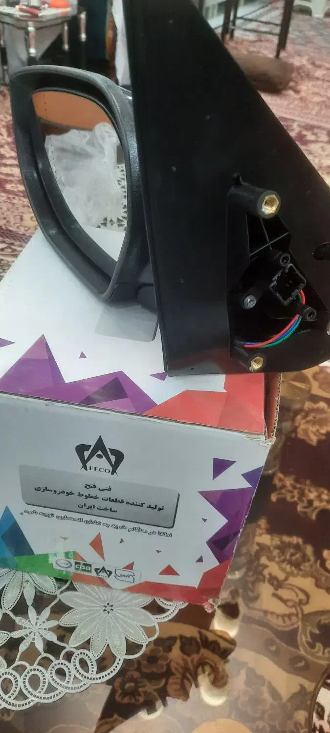 آیینه جانبی ساینا برقی چپ|قطعات یدکی و لوازم جانبی|تهران, مختاری|دیوار