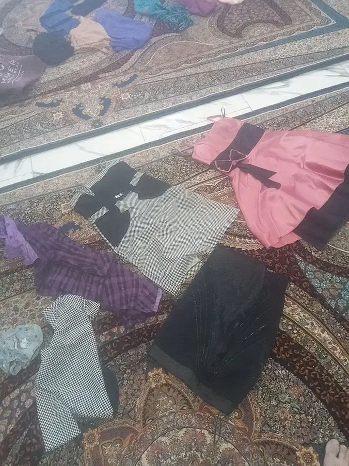 لباسهای زنانه در ترحای متفافت|لباس|کبودرآهنگ, |دیوار