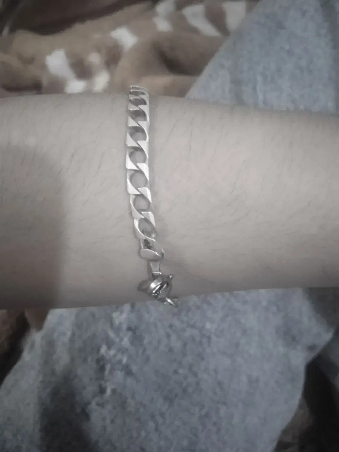 دستبند کارتیر نقره ایتالیایی قدیمی ۹۲۵|زیورآلات و اکسسوری|محمدیه-قزوین, |دیوار