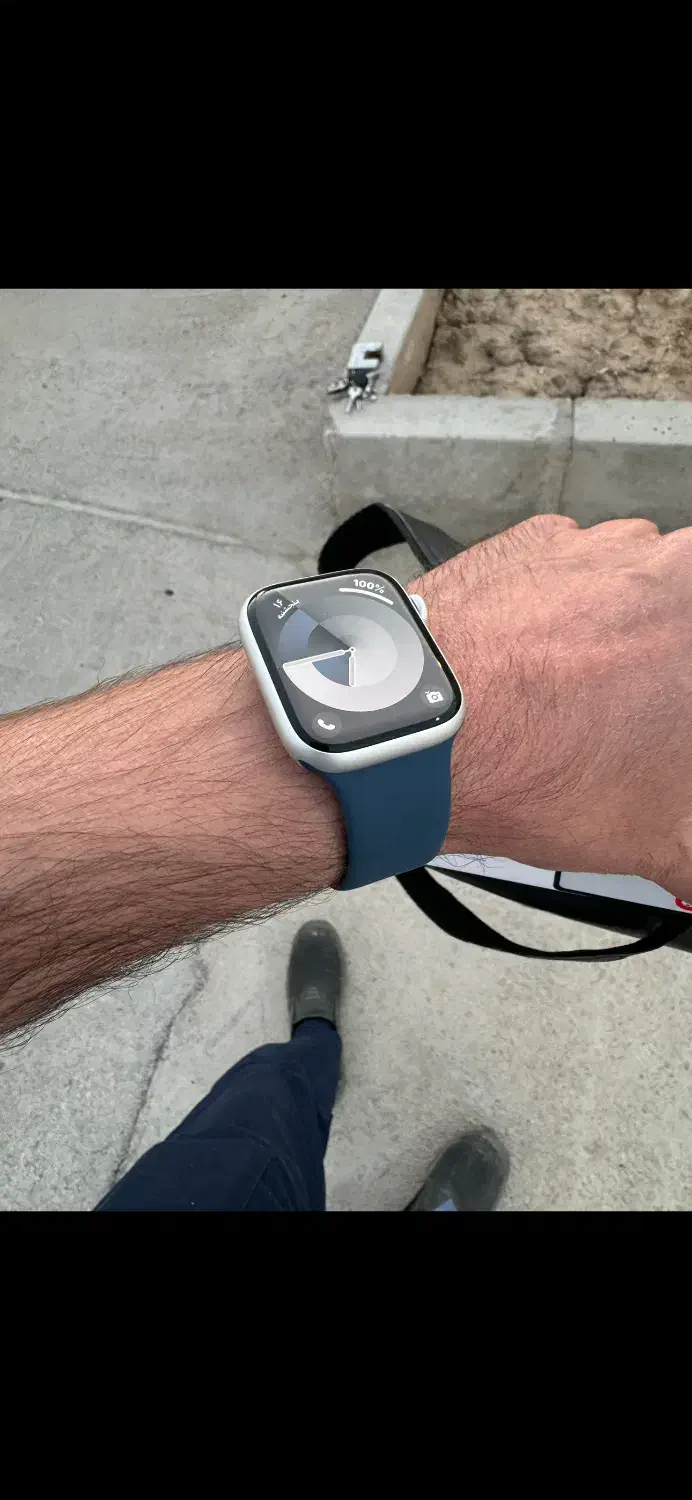 اپل واچ سری ۹ و ۴۵ میل|ساعت|دهلران, |دیوار