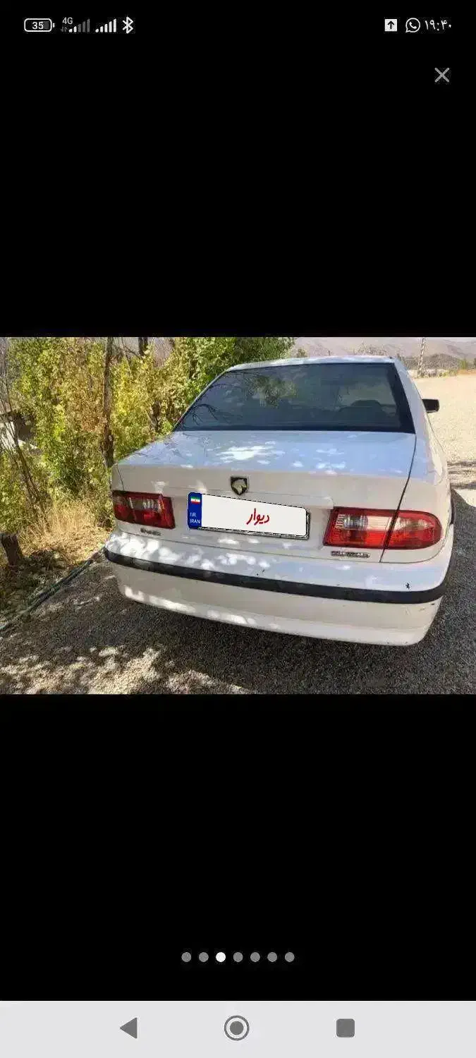 سمند LX EF7 بنزینی، مدل ۱۳۹۲|خودرو سواری و وانت|شیراز, میانرود|دیوار