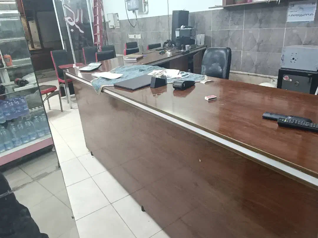 پیشخوان و دکوری ام دی اف|دفتر کار|رفسنجان, |دیوار