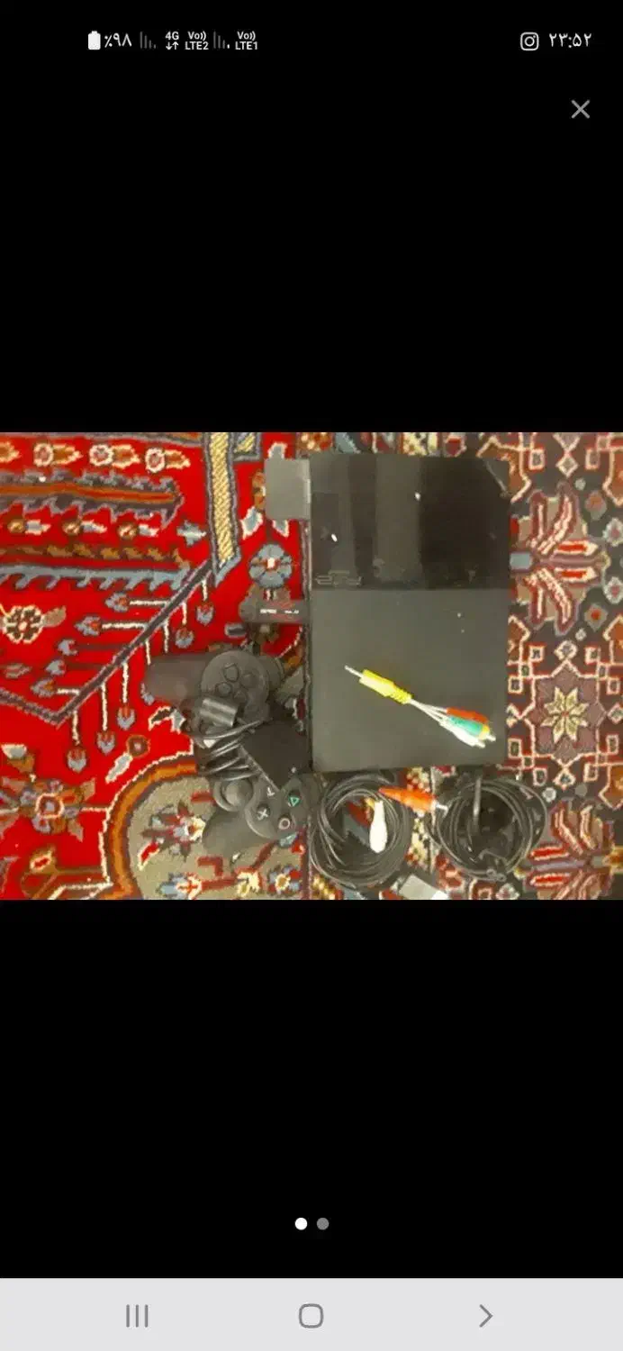 پلیستشن 2خیلی کم کار با دو دسته|کنسول، بازی ویدئویی و آنلاین|تایباد, |دیوار