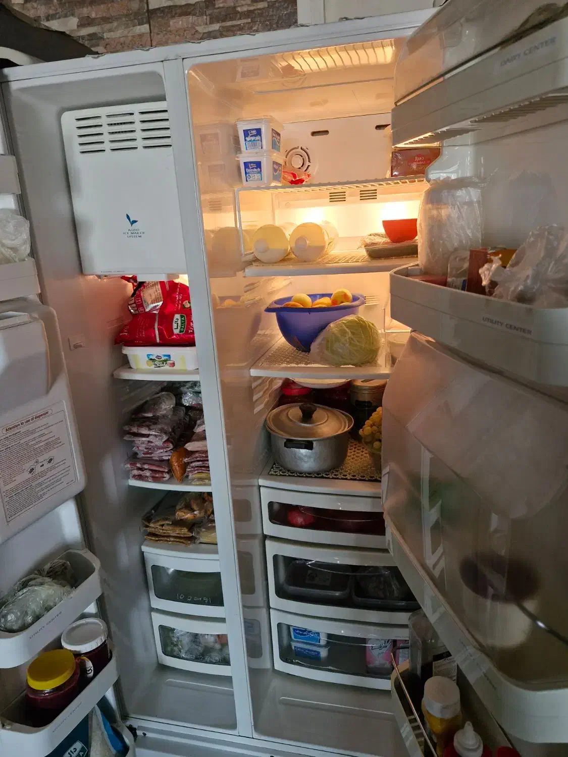 ساید سامسونگ کار کرده|یخچال و فریزر|تهران, امانیه|دیوار