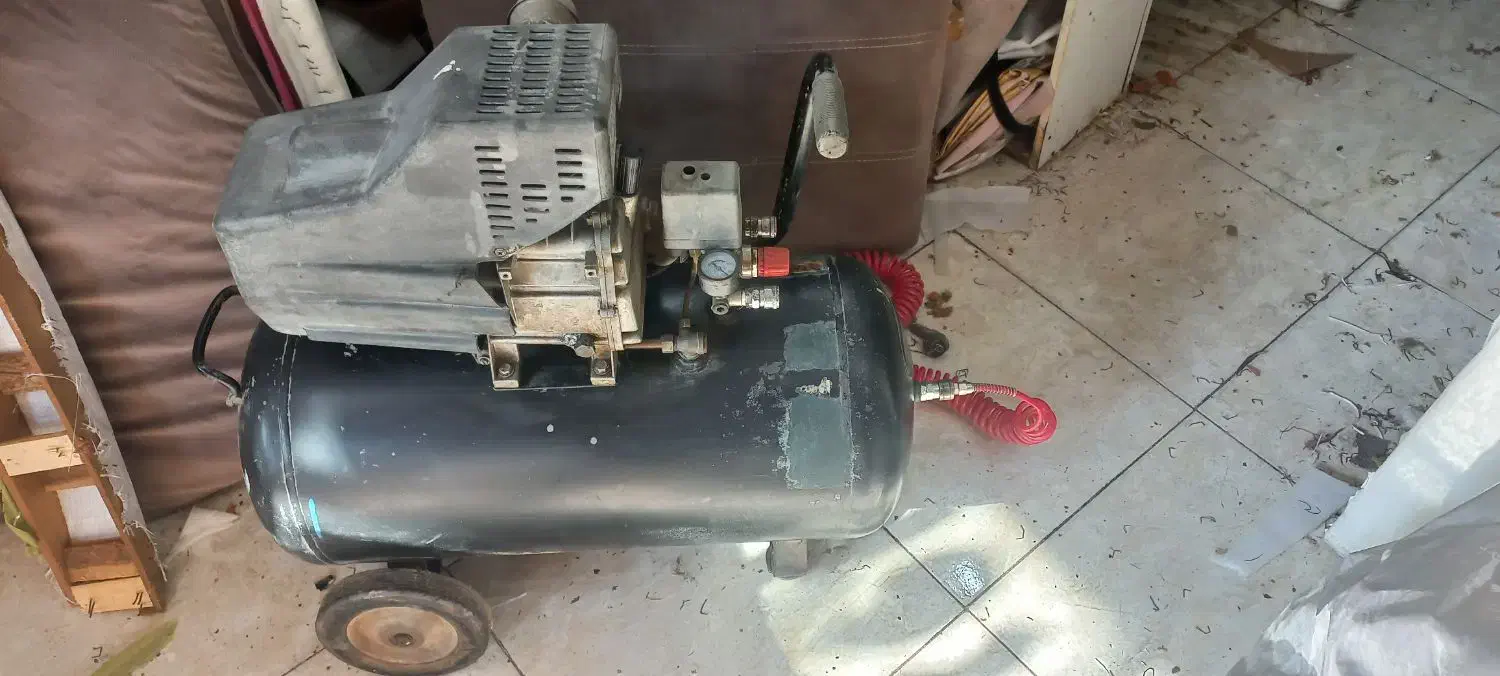 پمپ باد ۸۰لیتری اکتیو|ماشین‌آلات صنعتی|لاهیجان, شهرک سلمان فارسی|دیوار