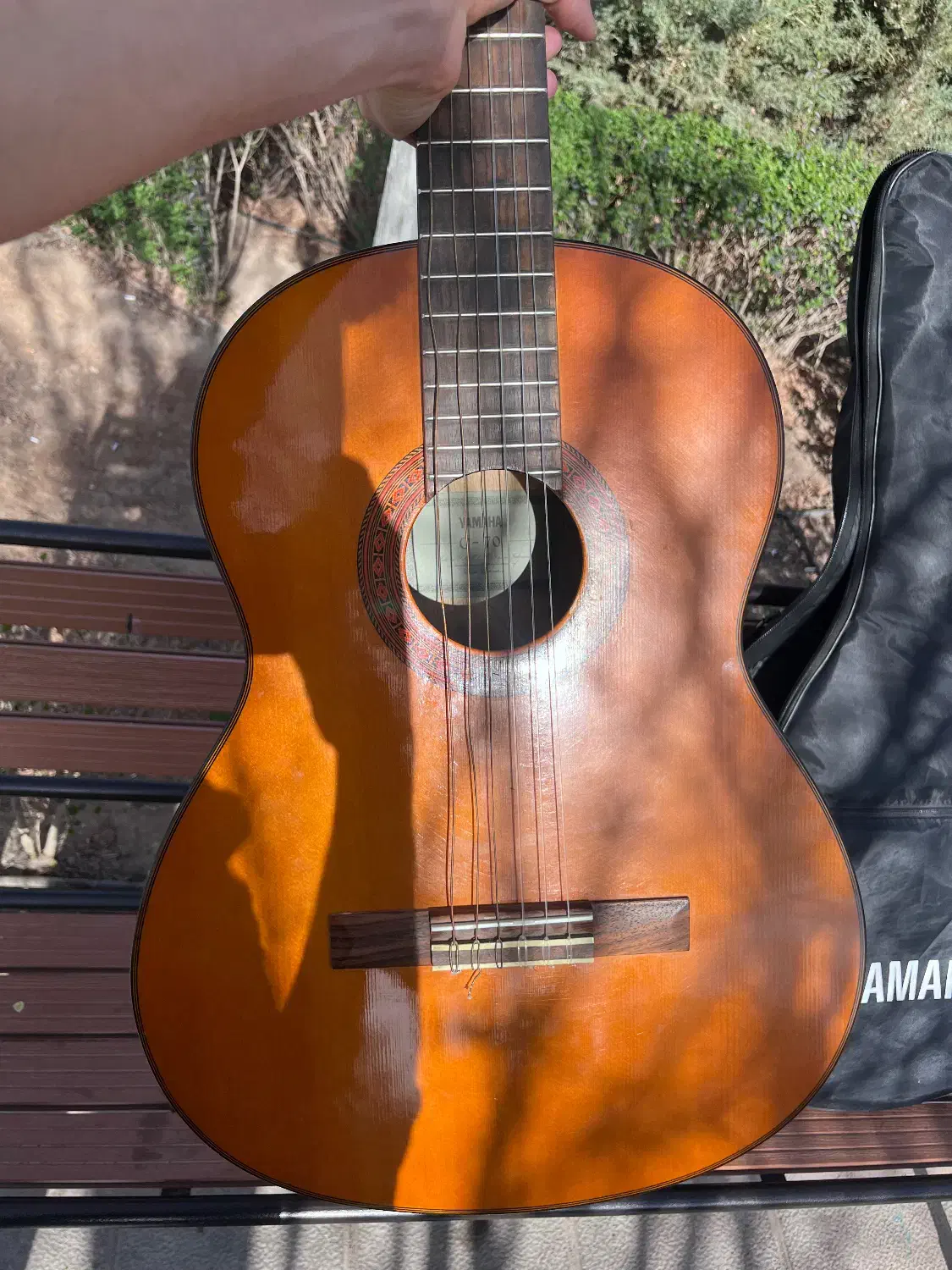 گیتار یاماها C70 تمیز اصل اندونزی|گیتار، بیس، امپلیفایر|یزد, |دیوار