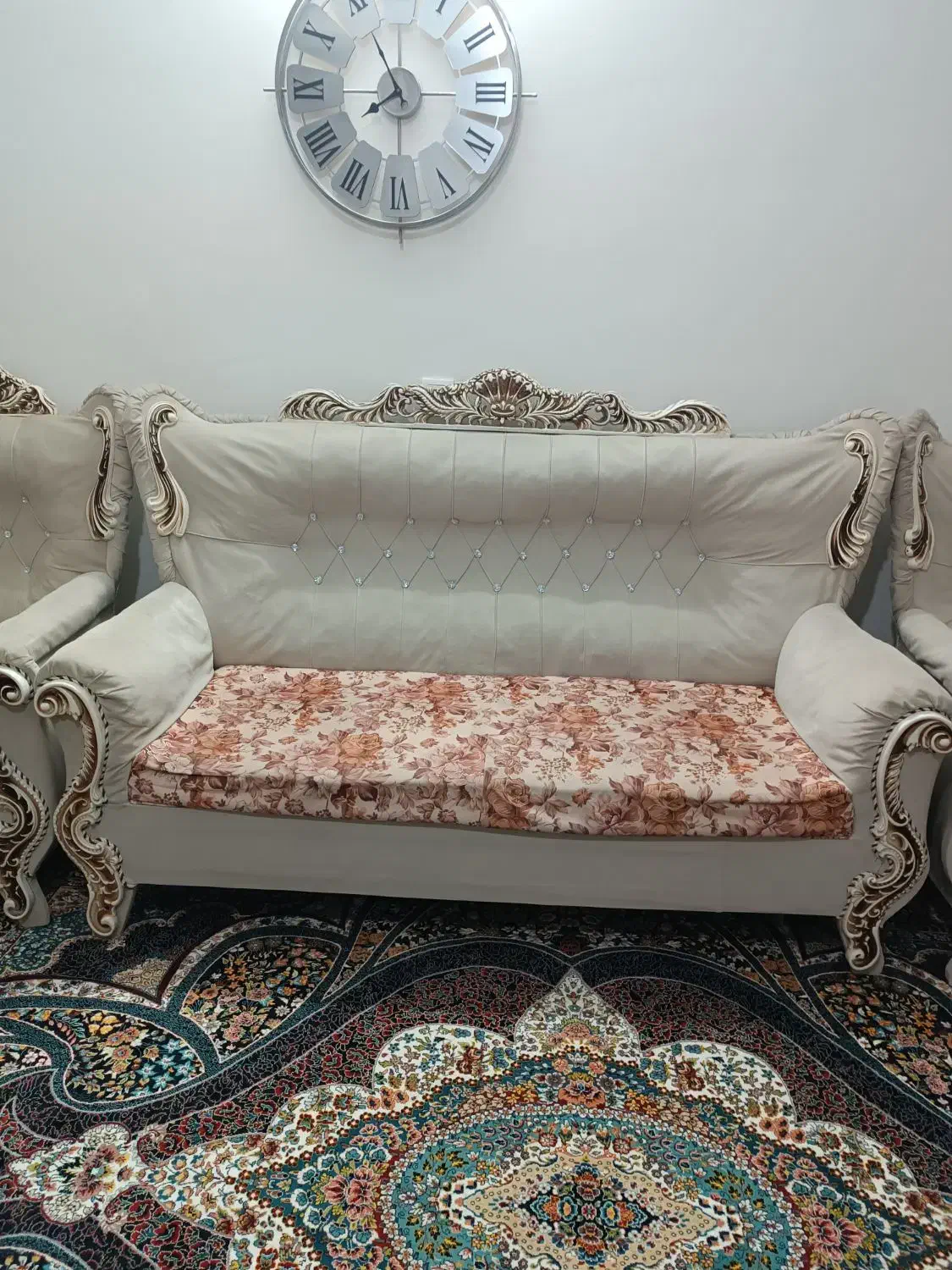 مبل ۷نفره|مبلمان خانگی و میز عسلی|محمدیه-قزوین, |دیوار