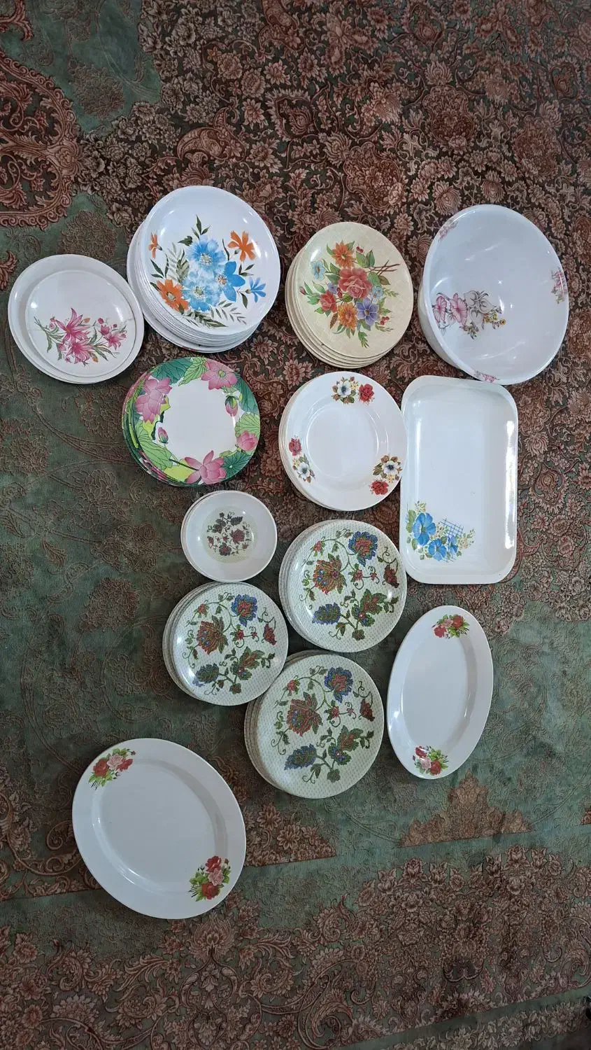 وسایل آشپزخانه سرویس شیشه میوه خوری ملامین پارچ|ظروف سرو و پذیرایی|کرج, اصفهانی‌ها|دیوار