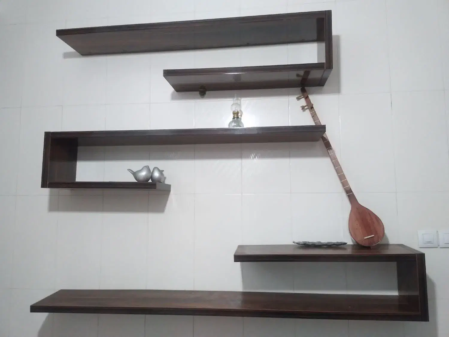 دکور خونه وآشپزخونه|کتابخانه، شلف، قفسههای دیواری|کوهدشت, |دیوار