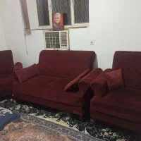 .مبل هشت نفره ،.ساعت ایستاده.میز نهار خوری