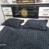 فروش تخت خواب دونفره و میز آرایش درحد نو