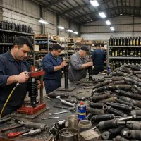 جلوبندی کمک فنرتبدیل کامل کهنه به نو در شرکت معتبر