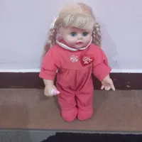 عروسک موزیکال وچراغ دار