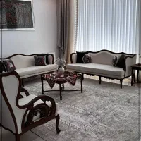 مبل فرانسوی کوئین کارلو کینگ|مبلمان خانگی و میز عسلی|قم, کاسه گران|دیوار