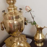 سماور برنزی ۱۰لیتری