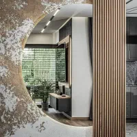 آینه نیم گرد باکس کشو ترمووال|آینه|مشهد, حجت|دیوار