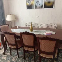 میز ناهار خوری ۸ نفره و مبل ۷ نفره