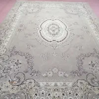 فرش کرم تمام نخ