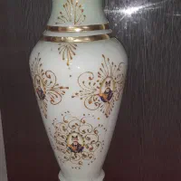 گلدان بلند شیشه ای