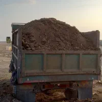 نخاله ماسه اجر کود حیوانی وکود مرغ وخاک باغچه