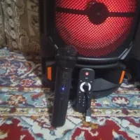 اسپیکر شارژی همراه میکروفن شارژی بیسیم|پخش‌کننده همراه|مسجد سلیمان, |دیوار