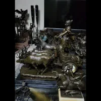 پادشاه دریا ۵۵سانتی هونگ مجسمه برنزی|مجسمه، تندیس، ماکت|تهران, اکباتان|دیوار