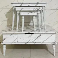 مبلمان و سرویس چوب کامل|مبلمان خانگی و میز عسلی|قزوین, |دیوار