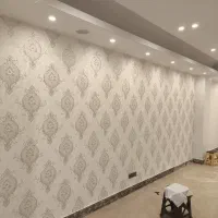 نصب کاغذ دیواری ، تعمیر کاغذ دیواری ونقاشی ساختمان