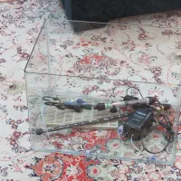 آکواریوم ۵۵ لیتری شیشه خم