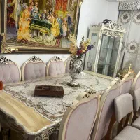 مبل ۷نفره|مبلمان خانگی و میز عسلی|میانه, |دیوار