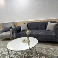 مبل ۸نفره وکمدنوجوان جنس وکیوم درجه یک اپادانا|مبلمان خانگی و میز عسلی|آبادان, |دیوار