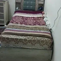 تخت خواب تک نفره همراه تشک