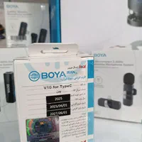 میکروفون بویا یقه ای بیسیم مدل boya v10 رینگ لایت|دوربین عکاسی و فیلم‌برداری|مشهد, وکیل‌آباد|دیوار