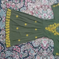 فروش لباس نو دخترانه بندری ملیله دوزی،قیمت توافقی