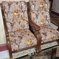 مبل ۷ نفره چوب راشه بهترین چوپ|مبلمان خانگی و میز عسلی|قم, پردیسان|دیوار