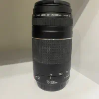 لنز ۷۵/۳۰۰ زیگما|دوربین عکاسی و فیلم‌برداری|شیراز, معالی‌آباد|دیوار